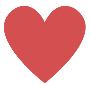 red heart icon